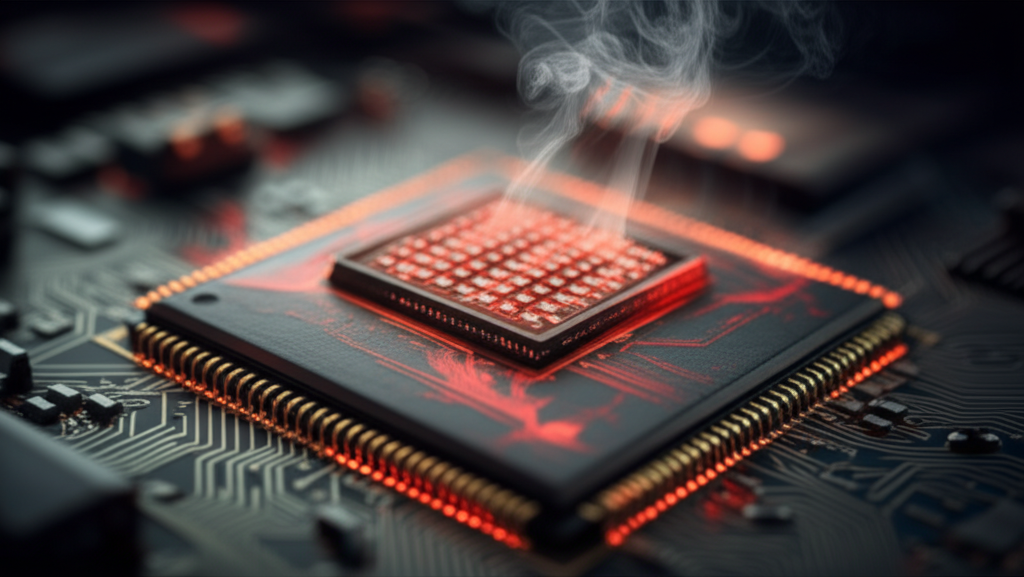 Перегретый чип